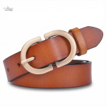 Ceinture femme style intemporel en cuir