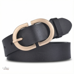 Ceinture en cuir souple pour femme