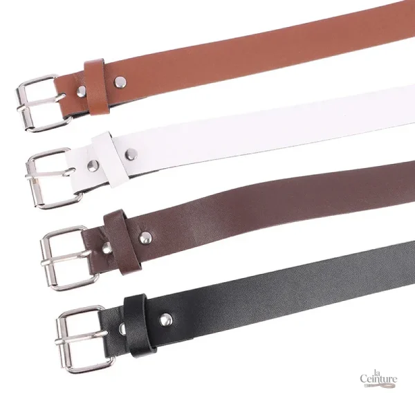 Ceinture cuir femme design moderne