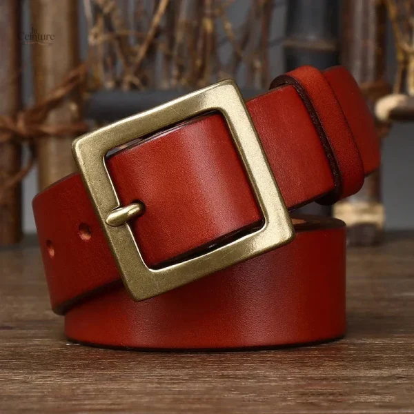 Accessoire mode : ceinture en cuir femme