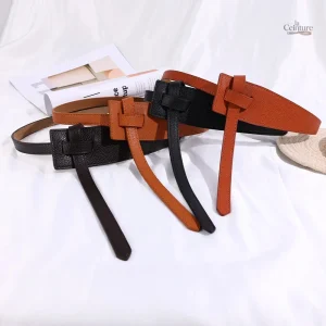 Ceinture Sibylle en cuir de qualité
