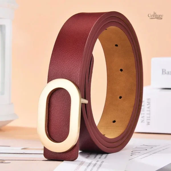 Ceinture en cuir pour femme Tiphaine