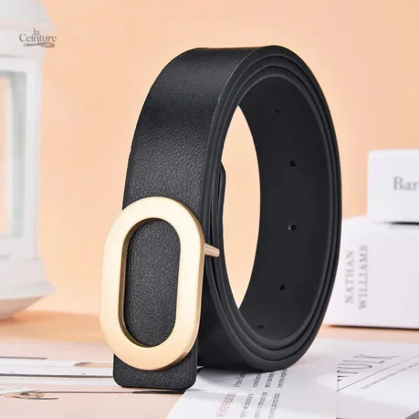 Ceinture en cuir féminin élégante