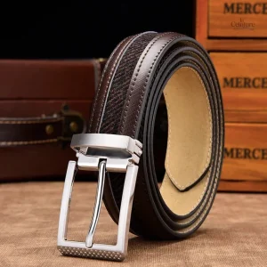Ceinture en cuir élégante pour homme