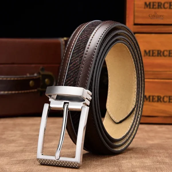 Ceinture en cuir élégante pour homme