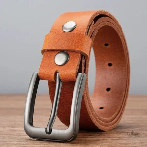 Accessoire cuir masculin élégant