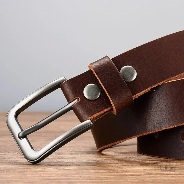 Ceinture Roland pour homme en cuir