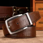 Ceinture en Cuir Réversible Edgar pour Homme