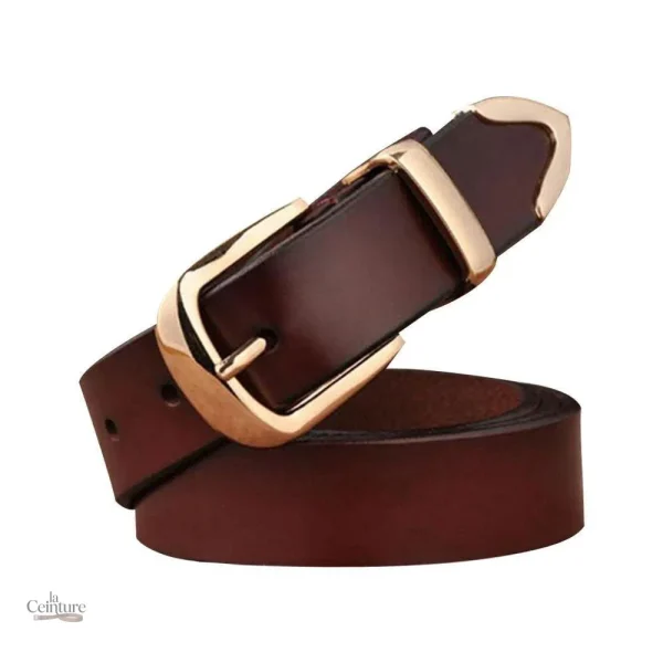 Ceinture Femme en Cuir - Modèle Clara