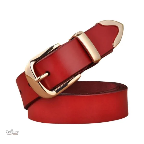 Ceinture Clara - Cuir de Haute Qualité