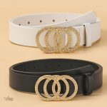 Ensemble ceinture fille, 2 pièces colorées