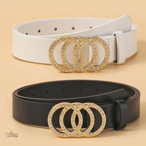 Ensemble ceinture fille, 2 pièces colorées