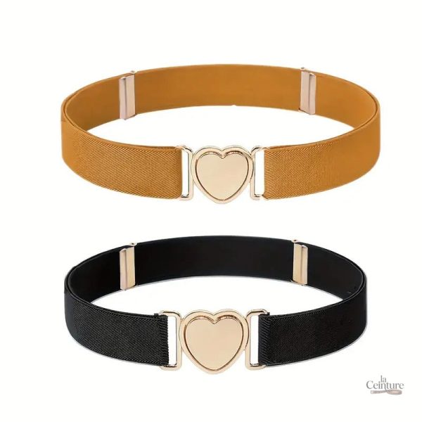 Ceinture mode fille en élastique