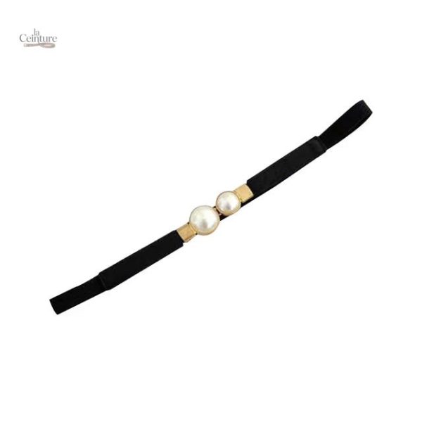 Ceinture femme avec design en perle raffinée