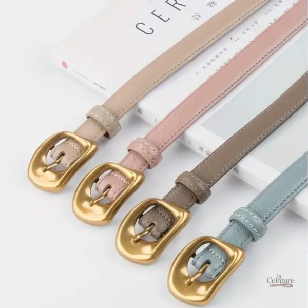 Style contemporain avec la ceinture fine Braga