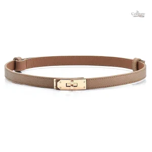 Ceinture Fine en Cuir pour Femme - Adelaïde