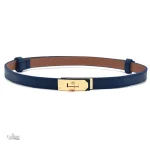 Ceinture cuir femme, style contemporain