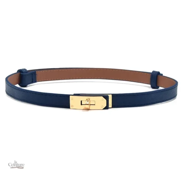 Ceinture cuir femme, style contemporain