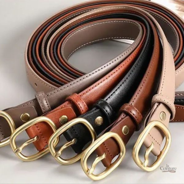 Ceinture en cuir pour un ajustement parfait