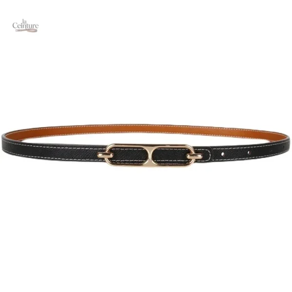 Ceinture en cuir fine pour femme - Ameline