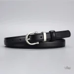 Ceinture fine en cuir pour femme - Béatrice