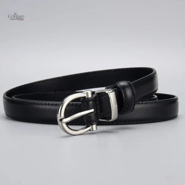 Ceinture cuir femme élégante et raffinée