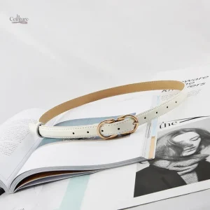 Ceinture Fine en Cuir pour Femme - Bérénice