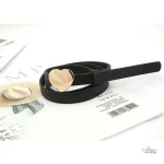 Ceinture Cuir Femme Clotilde en design fin et élégant