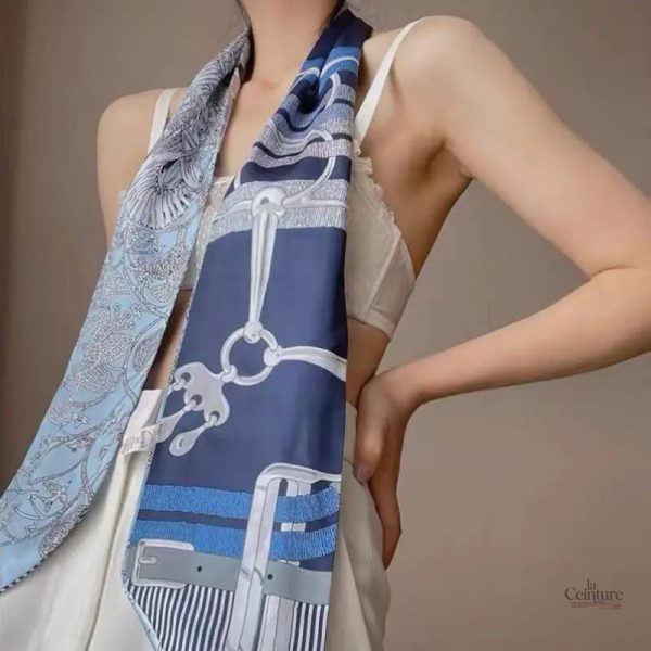 Ceinture Foulard élégante, style Porto