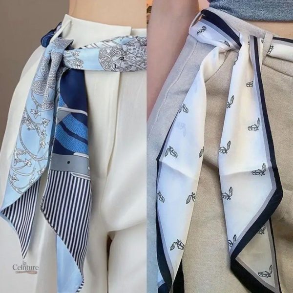 Foulard ceinture Porto, ensemble tendance