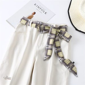 Ceinture Foulard à Carreaux - Grenade