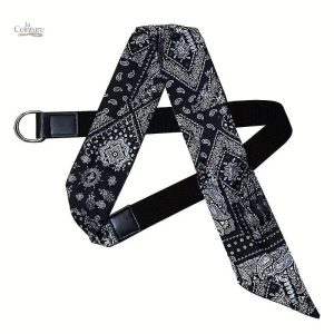 Ceinture foulard motif cachemire - Halle