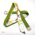 Accessoire mode : ceinture foulard à motif