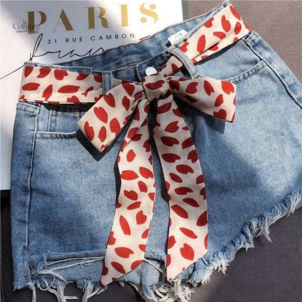 Ceinture foulard à motif Radom