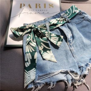 Ceinture foulard avec design élégant