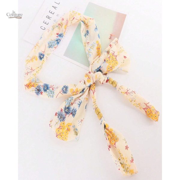 Ceinture stylée à perles naturelles