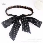 Foulard ceinture élégante avec anneaux en bois