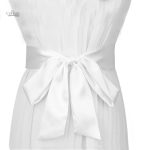 Accessoire mode ceinture foulard satin