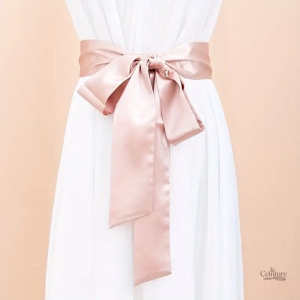 Foulard en satin pour ceinture chic