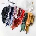 Ceinture foulard polyvalente en satin