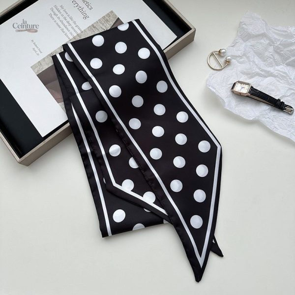 Ceinture foulard en soie élégante et raffinée