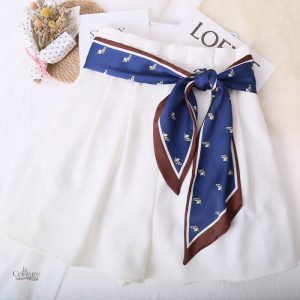 Ceinture foulard en soie Padoue