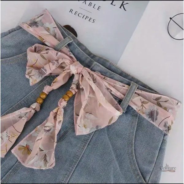 Ceinture Foulard colorée pour rehausser vos tenues