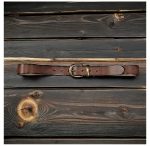 Ceinture avec boucle en métal robuste