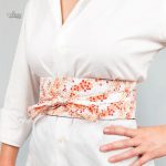 Ceinture Japonaise Bourgas en tissu traditionnel