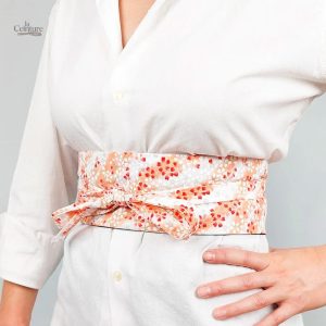 Ceinture Japonaise Bourgas en tissu traditionnel