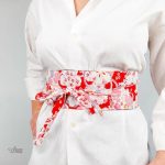 Ceinture Japonaise Brescia en tissu traditionnel