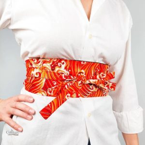 Ceinture Japonaise Kassel en tissu traditionnel