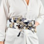 Ceinture Japonaise Oulu en tissu traditionnel