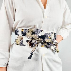 Ceinture Japonaise Oulu en tissu traditionnel